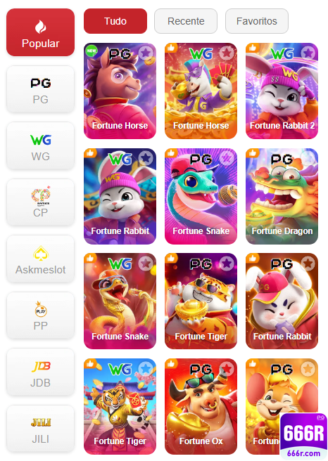 Experiência de Jogos 666r.com